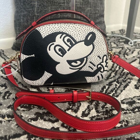 Limited Edition Collection Coach Disney Mickey Mouse X Keith Haring Serena. - Picture 4 of 12